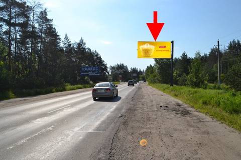 Билборд A в Харькове Траса Харків-Зміїв-сел. Васищеве- в р-ні вул Промислова-біля АЗС ОВІС-прапорець №2-у бік Змієва фото 1
