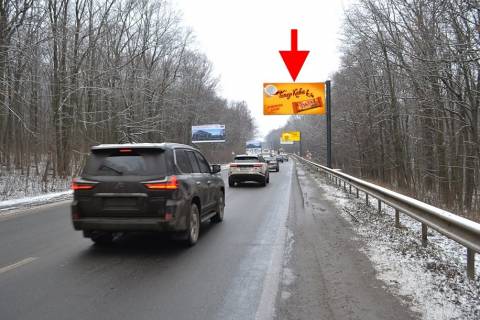Билборд A в трасах Харкова, 3х6  Лозовеньківський пр-т-Фельдман-екопарк-прапорець №9- у бік Олексіївки фото 1