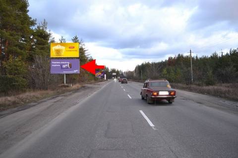 Билборд B в Васищеве, 3х6  пос. Васищево- в р-не ул Промышленная-возле АЗС ОВИС - в ст. Змиева -низ фото 1