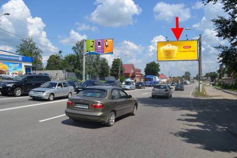 Билборд A в Песочине Полтавський шлях-Пісочин-пров. Шевченко-напроти маркету АТБ-в центр фото 1