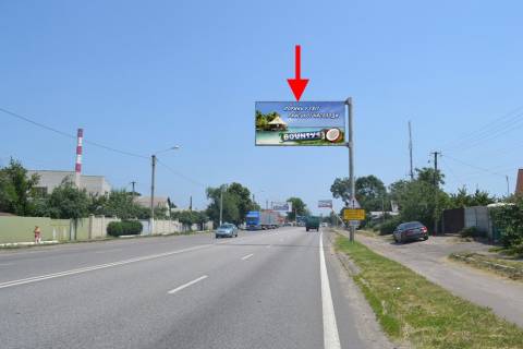 Билборд A в Песочине Полтавський шлях-Пісочин-вул. Комарова-прапорець №2- в центр фото 1