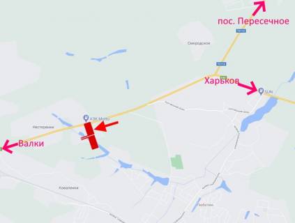 Билборд B в трасах Харкова, 3х6  Траса Київ-Харків-сел. Нестеренки біля АЗС Motto-права - у бік Валок схема