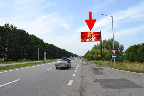 Билборд A на трассах Харьковской области, 3х6  Траса Київ-Харків-сел. Травневе-біля АЗС ANP-прапорець №1 - у бік Валок фото 1