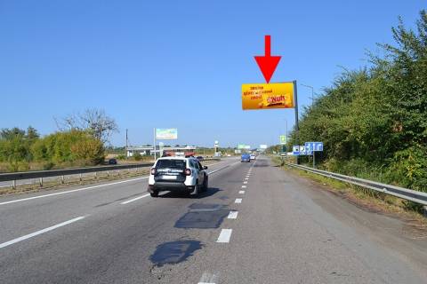 Билборд A на трассах Харьковской области Траса Київ-Харків-463 км-сел. Н. Коротич -біля АЗС ОККО та терміналу Нової пошти-2-у бік Люботина фото 1