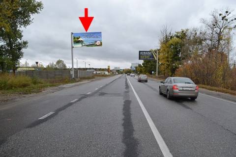 Билборд B в Покотиловке, 3х6  Сімферопольське шосе-біля АЗС Motto-прапорець №3-з центру фото 1