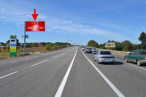 Билборд B в Песочине Полтавський шлях-Пісочин-вул. Автомобільна-прапорець №3-з центру фото 1