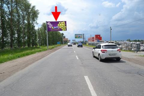 Білборд, Бігборд (Борд)  B на трасах Харківської області, 3х6  вул. Леся Сердюка -Окружні дорога -флажок №3 в'їзд в місто зі ст сел. Циркуни Фото 1