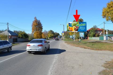 Билборд A в Дергачах, 3х6  Дергачі-вул. Сумський шлях -вул. Потьомкіна-у бік Золочева фото 1