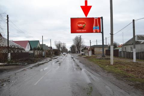 Білборд, Бігборд (Борд)  A у Дергачах, 3х6  Дергачі-вул. Золочівський шлях-вул. 23 Серпня-у бік Харкова Фото 1