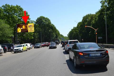 Билборд B в Харькове, 3х6  Лозовеньківський пр-т-поворот на Фельдман-екопарк- в бік Салтівки фото 1