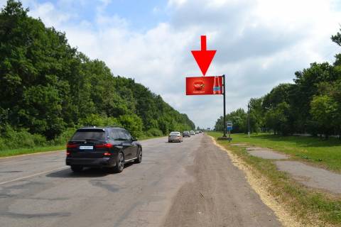 Билборд A в Кутузівці, 3х6  Салтівське шосе-сел. Кутузівка-прапорець №2-у бік Ст. Салтова фото 1