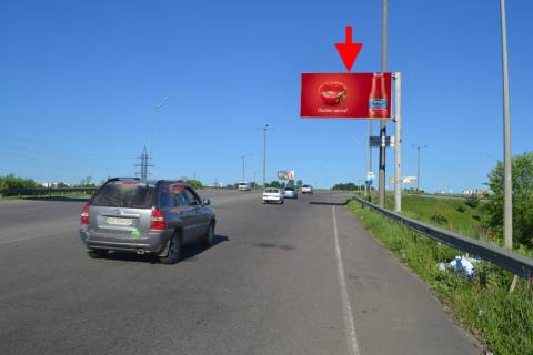 Билборд A в Харькове, 3х6  Клочківська - розв'язка з кільцевою-прапорець №5-в центр фото 1