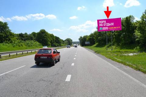 Билборд A в трасах Харкова, 3х6  Траса Київ-Харків- 467 км - сел. Пісочин-біля АЗС SHELL-5-в'їзд у місто фото 1