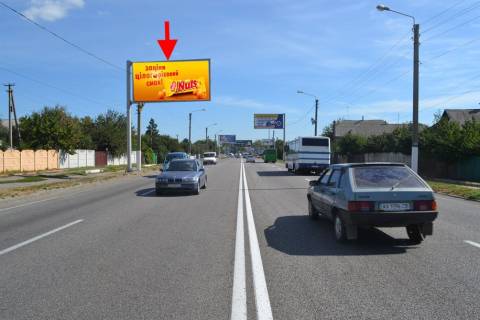 Билборд B в Харькове, 3х6  Полтавський шлях-Мар’ївський в’їзд (Котовського в’їзд)-прапорець №2-в центр фото 1