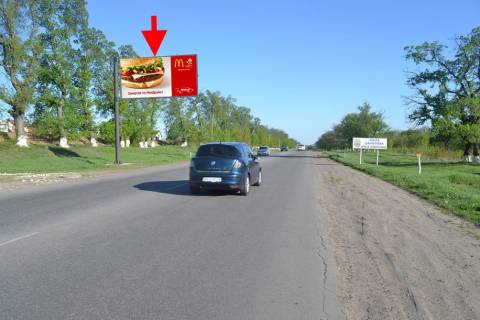 Билборд B в Дергачах, 3х6  Дергачі-вул. Залізнична-прапорець №1-у бік Харкова фото 1