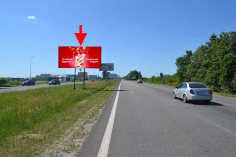 Билборд A в Харькове, 3х6  просп. Героїв Харкова (Московський) - Ростовська траса біля АЗС ОККО-10-в центр фото 1