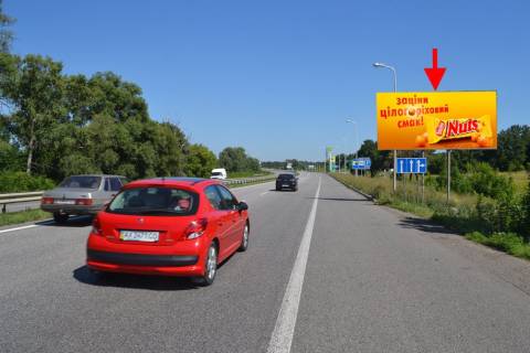 Билборд A на трассах Харьковской области, 3х6  Траса Київ-Харків-467 км- сел. Пісочин-біля АЗС WOG-3-в'їзд у місто фото 1