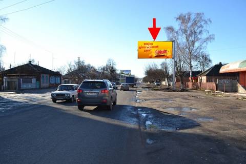 Билборд A в Мерефе Мерефа-вул. Дніпровська-пров. Гоголя-у бік сел. Селекційне фото 1