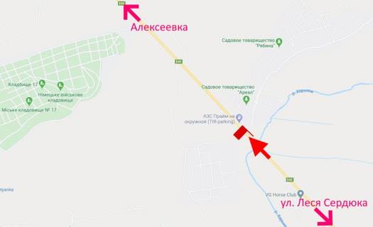 Билборд A в Харькове Кільцева дорога-498 км біля АЗС Prime - прапорець №2- у бік Олексіївки схема