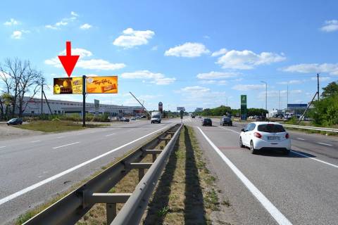 Billboard B in Kharkiv highway Trasa Kiiv-Harkiv-sel. Korotic-bila AZS OKKO ta Lilia-liva - u bik Lubotina Photo 1