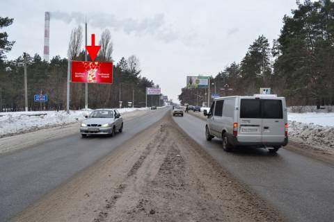 Билборд B в Харькове вул.Залютинська -розв'язка з кільцевою-прапорець №1-із центру фото 1