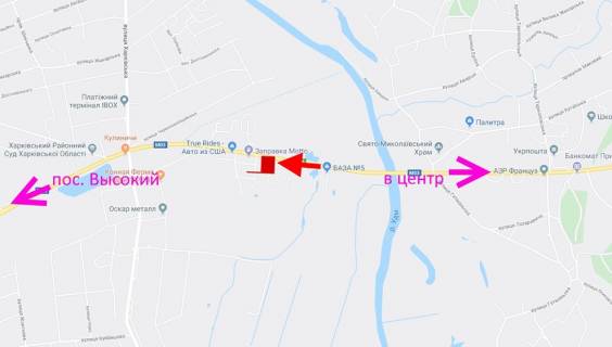 Билборд B в Покотиловке, 3х6  Сімферопольське шосе-біля АЗС Motto-прапорець №3-з центру схема