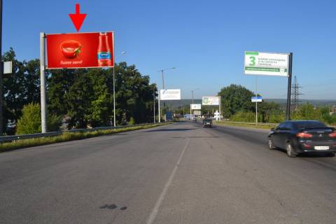 Білборд, Бігборд (Борд)  B у Харкові, 3х6  Клочківська - розв'язка з кільцевою-прапорець №5-із центру Фото 1