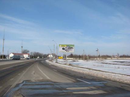 Billboard A in Kiev roads, 3х6  Bila Cerkva, KP policii; M-05 Kiiv-Odesa 16, km 78+100 m, livoruc; viizd z BC v napramku Kieva, transportna rozv'azka (z'izd z mostu), bord pracue na 2 potoki Photo 1