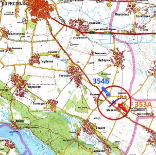 Білборд, Бігборд (Борд)  A на трасах Київської області, 3х6  А/д Н-08 Бориспіль-Дніпро-Маріуполь 07, км 21+050 м, ліворуч / напрямок на Київ; АФ "Наша Ряба" (МХП); за виїздом з с.Мирне схема