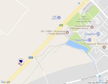 Білборд, Бігборд (Борд)  B у Чабани с. Чабани, траса М-05 Київ-Одеса, км 15+960 право, за 580м до АЗС ОККО, через 370м після АЗС Marshal, верх схема