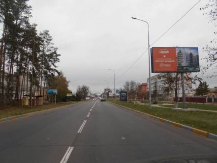 Билборд A в Киеве смт. Гостомель, км 25+200 право, вул. Свято-Покровська, 64Б, 200м до автобусної зупинки фото 1