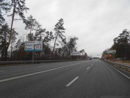 Билборд B в Киеве смт. Гостомель, траса М-07 Київ-Ковель, км 21+600 ліво, виїзд з Києва фото 1