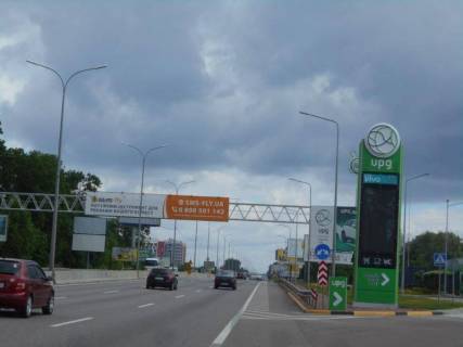 Билборд B в Чабаны, 6х6  с. Чабани, траса М-05 Київ-Одеса, км 15+960 право, за 580м до АЗС ОККО, через 370м після АЗС Marshal, низ фото 1