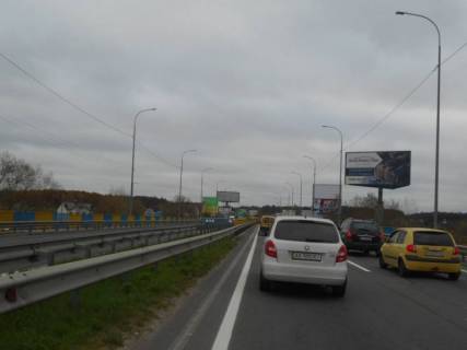 Билборд A в Ирпене м. Ірпінь, траса М-07, км 23+150 право, міст через р. Ірпінка, в'їзд у місто, за 425м до АЗС ОККО фото 1