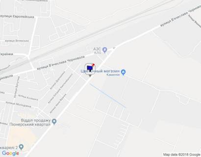 Билборд A в Вишневое м. Вишневе, вул. Стуса, поруч ЖК Чері Таун, Макс Мийка, 250 м після розвилки з вул. Чорновола схема