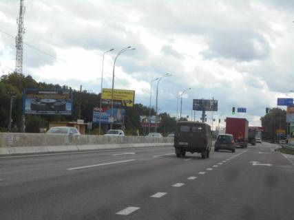 Білборд, Бігборд (Борд)  B у с. Лісники, 6х3  Дніпровське шосе, траса Н-01 "Київ-Знам'янка", км 20+770 ліво, поворот на с. Лісники, автобусна зупинка "Лісники" Фото 1