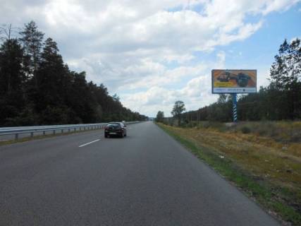Билборд A в с. Новые Безрадичи Новообухівська траса, км 37+170 ліво,перед з/д станцією "Нові Безрадичі", навпроти кот. містечко "Грін Вуд" фото 1