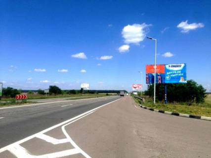 Билборд A в Скибине Чернігівська траса, М-01, км 40+985 право, с. Скибин, вул. Київська, АЗС "SHELL", за поворотом на Велику Димерку (7км від Броварів) через 200м після АЗС "АМІК"  фото 1