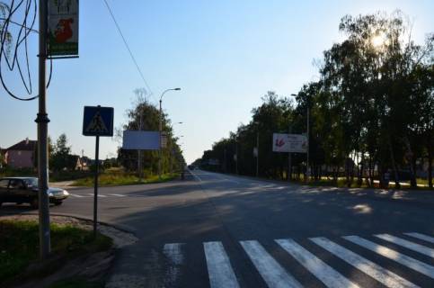 Білборд, Бігборд (Борд)  B у Бучі, 6х3  м. Буча, траса М-07 "Київ-Ковель", км 29+300 ліво, вул. Нове шосе, перехрестя з бульваром Богдана Хмельницького, на світлофорі, ЖК "Гранд Бурже" Фото 1