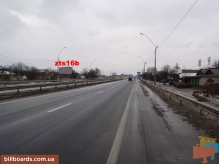Билборд B в Миле, 6х3  с. Мила, траса М-06 "Київ-Чоп" (Житомир), км 26+300 ліво, за поворотом на с. Петрушки фото 1