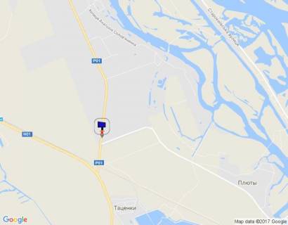Билборд A в с. Плюты, 6х3  Конча-Заспа, траса Р-01, км 35+330 ліво, через 150м після повороту до котеджного містечка "Плютово", м. Українка та автобусної зупинки схема