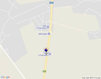 Билборд A на трассах Киевской области, 6х3  траса М-05 Київ-Одеса, км 97+785 право, через 620м після повороту на с. Одноріг, за 820м до повороту на с. Черкас схема