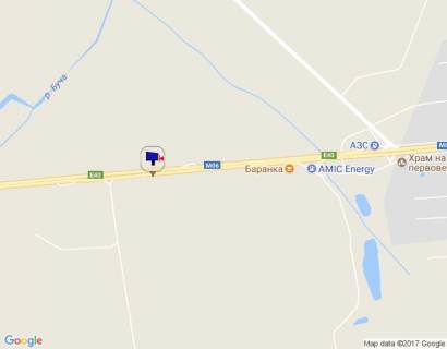Билборд B в Березовке (Киевской обл), 6х3  с. Березівка, траса М-06 "Київ-Чоп" (Житомир), км 40+300 ліво, перед автобусною зупинкою "Северинівка" схема