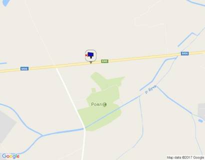 Billboard A in Kiev roads, 6х3  Trasa M-06 "Kiiv-Cop" (Zitomir), km 42+850 livo, cerez 650m pisla povorotu na Motizin, povorot na kotedzne mistecko "Nimec'ka sloboda" scheme