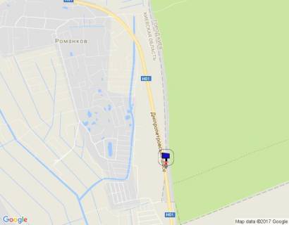 Билборд A в с. Романкове, 6х3  Дніпровське шосе, траса Н-01 "Київ-Знам'янка", км 31+150 ліво, елітна приватна забудова, біля с. Великі Дмитровичі схема