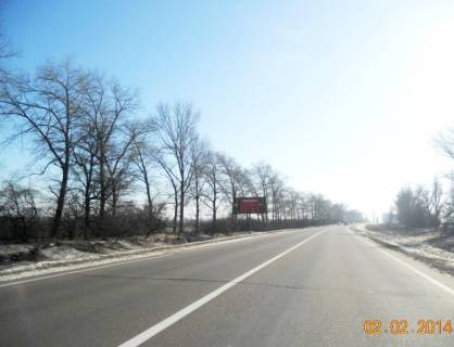 Билборд B в с. Рогозов, 6х3  Черкаська траса, траса Н-08 "Бориспіль-Дніпро-Запоріжжя", км 9+460 ліво, за 170м до повороту на с. Рогозів, за 550м до АЗС "Укрнафта" фото 1