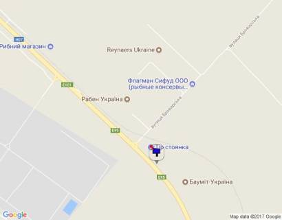 Білборд, Бігборд (Борд)  B у с. Калинівка, 6х3  об'їзд м. Бровари, траса М-01, км 34 + 500 право, с.Калинівка, термінал Raben, "Флагман СіФуд", "Транс Логістік" схема