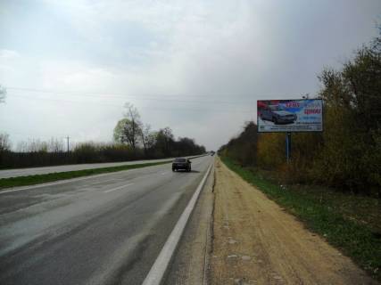 Білборд, Бігборд (Борд)  A на трасах Київської області, 6х3  траса М-05 Київ-Одеса, км 77+590 право, за 1.3км до КПП ДАІ Біла Церква, за 730м до повороту на с. Терезино Фото 1