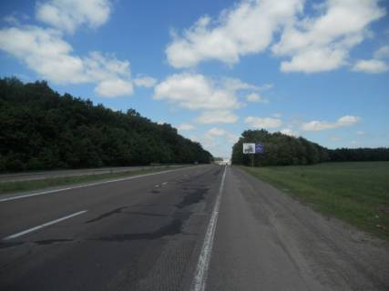 Билборд A на трассах Киевской области, 6х3  траса М-05 Київ-Одеса, км 95+450 ліво, за 1.1км до разв'язки Біла Церква-Тараща фото 1