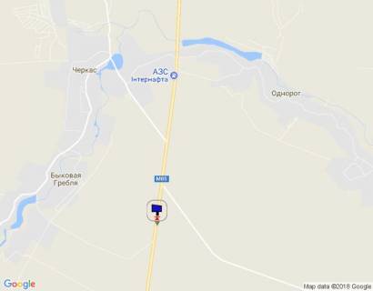 Билборд A на трассах Киевской области, 6х3  траса М-05 Київ-Одеса, км 100+510 ліво, за 800м до повороту на с. Насташка, через 330м після повороту на с. Бикова Гребля схема